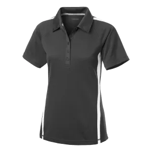 C1764W Ladies Micro-Mesh Colorblock Polo