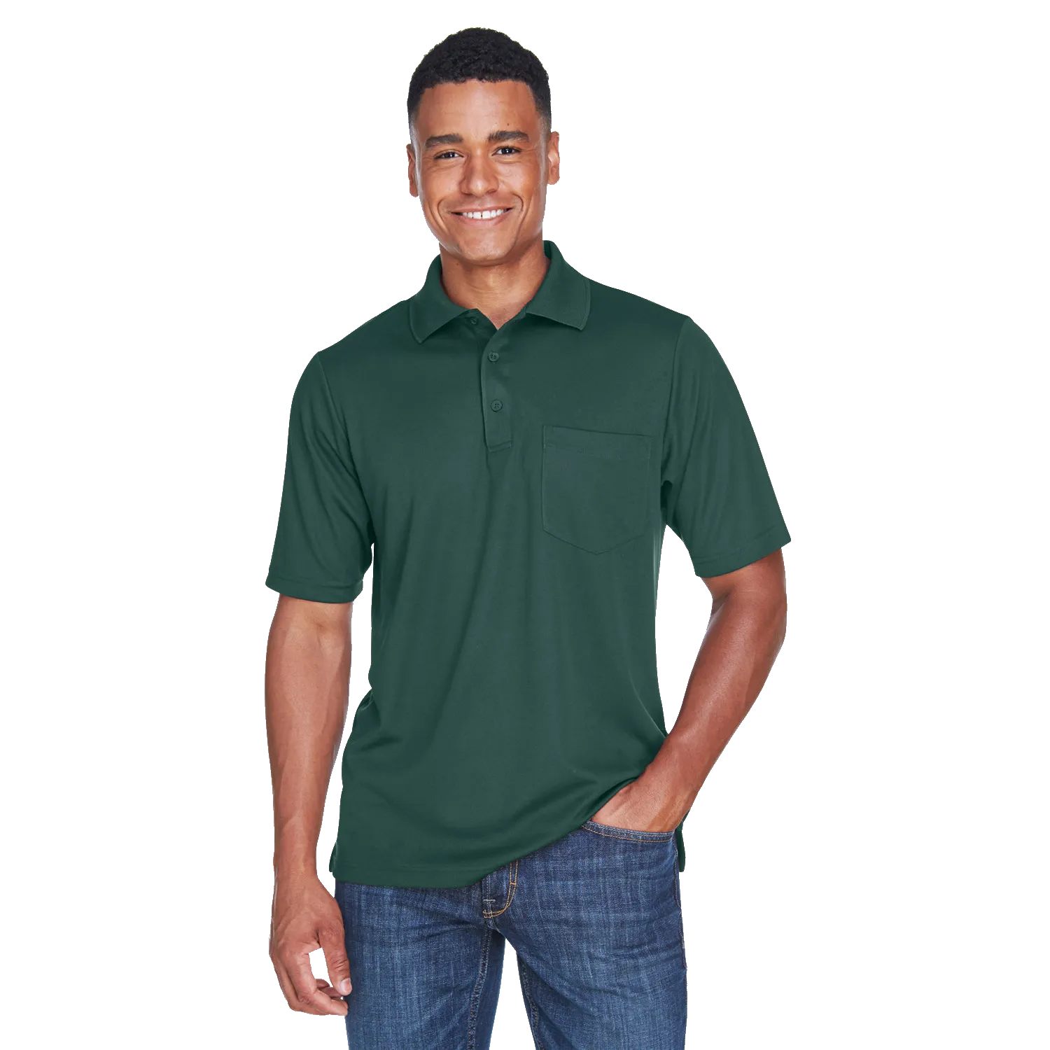 C2463M Men's Origin Performance Pique Polo with Pocket