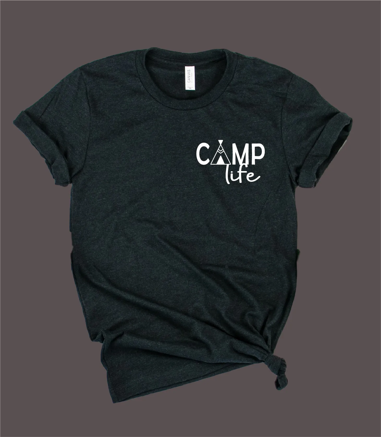 Camp Life Shirt | Camping Shirt | Unisex Crew