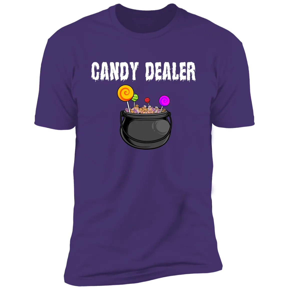 Candy Dealer | Purple Deluxe Unisex Tee
