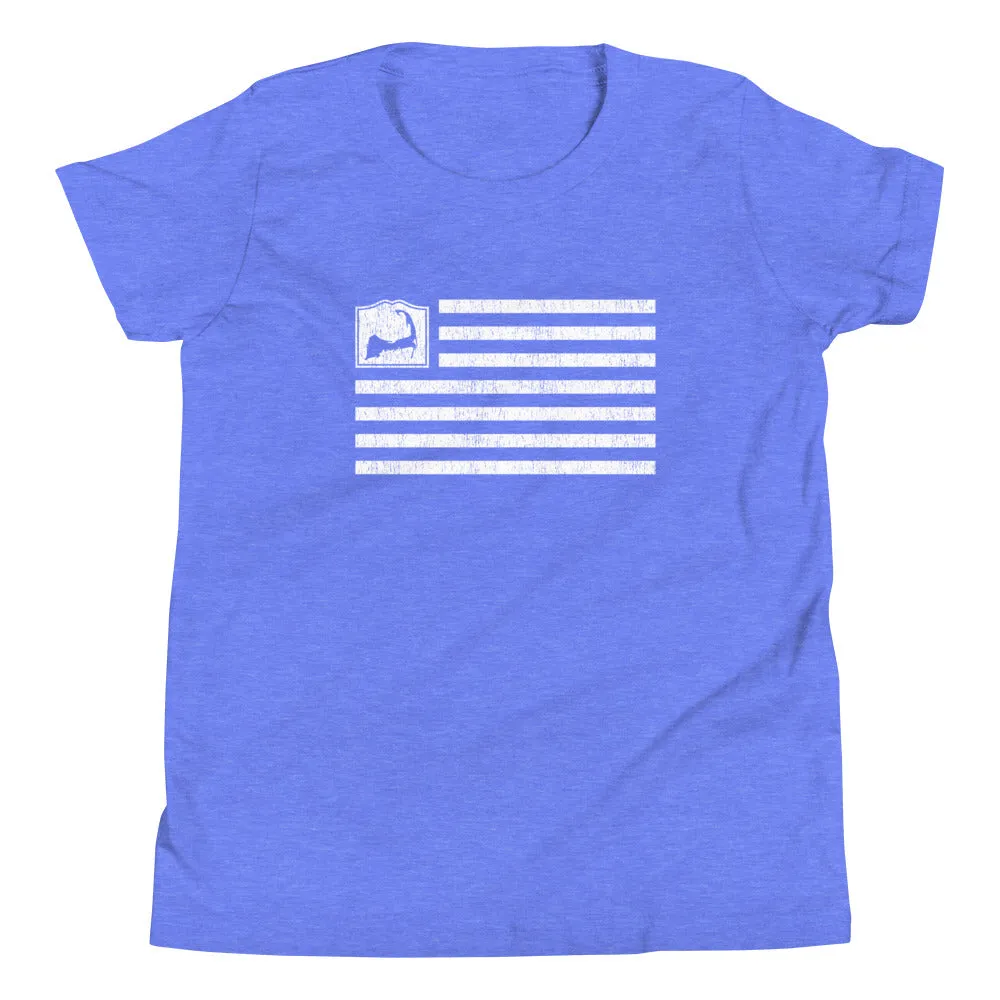 Cape Cod Flag Youth Short Sleeve T-Shirt