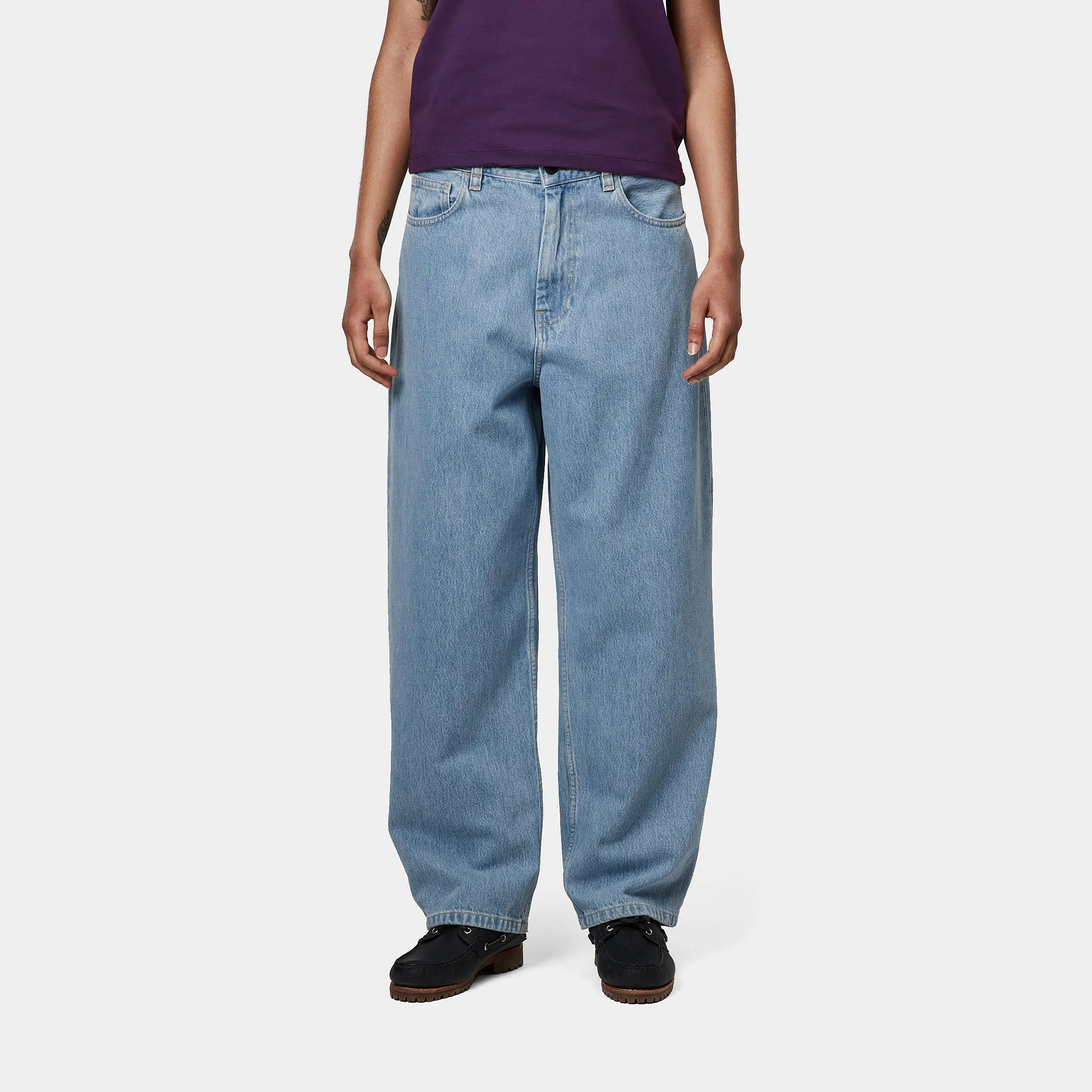Carhartt WIP W' Brandon Pant Blue Stone Bleached