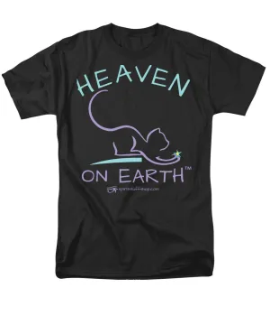 Cat/kitty Heaven On Earth - Men's T-Shirt  (Regular Fit)