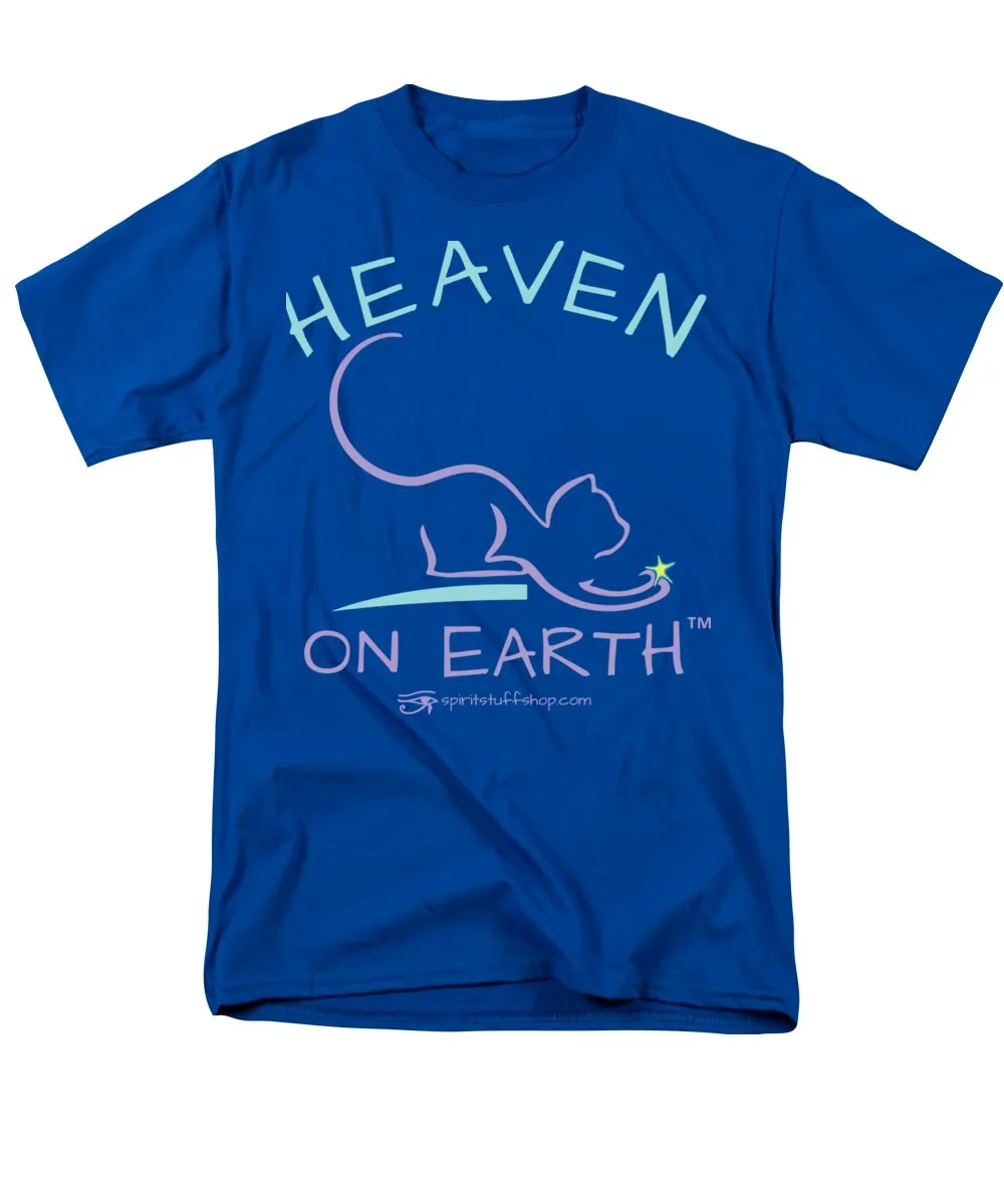 Cat/kitty Heaven On Earth - Men's T-Shirt  (Regular Fit)