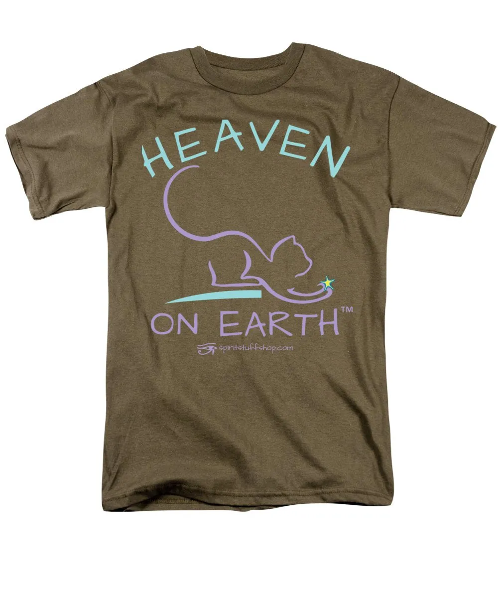 Cat/kitty Heaven On Earth - Men's T-Shirt  (Regular Fit)