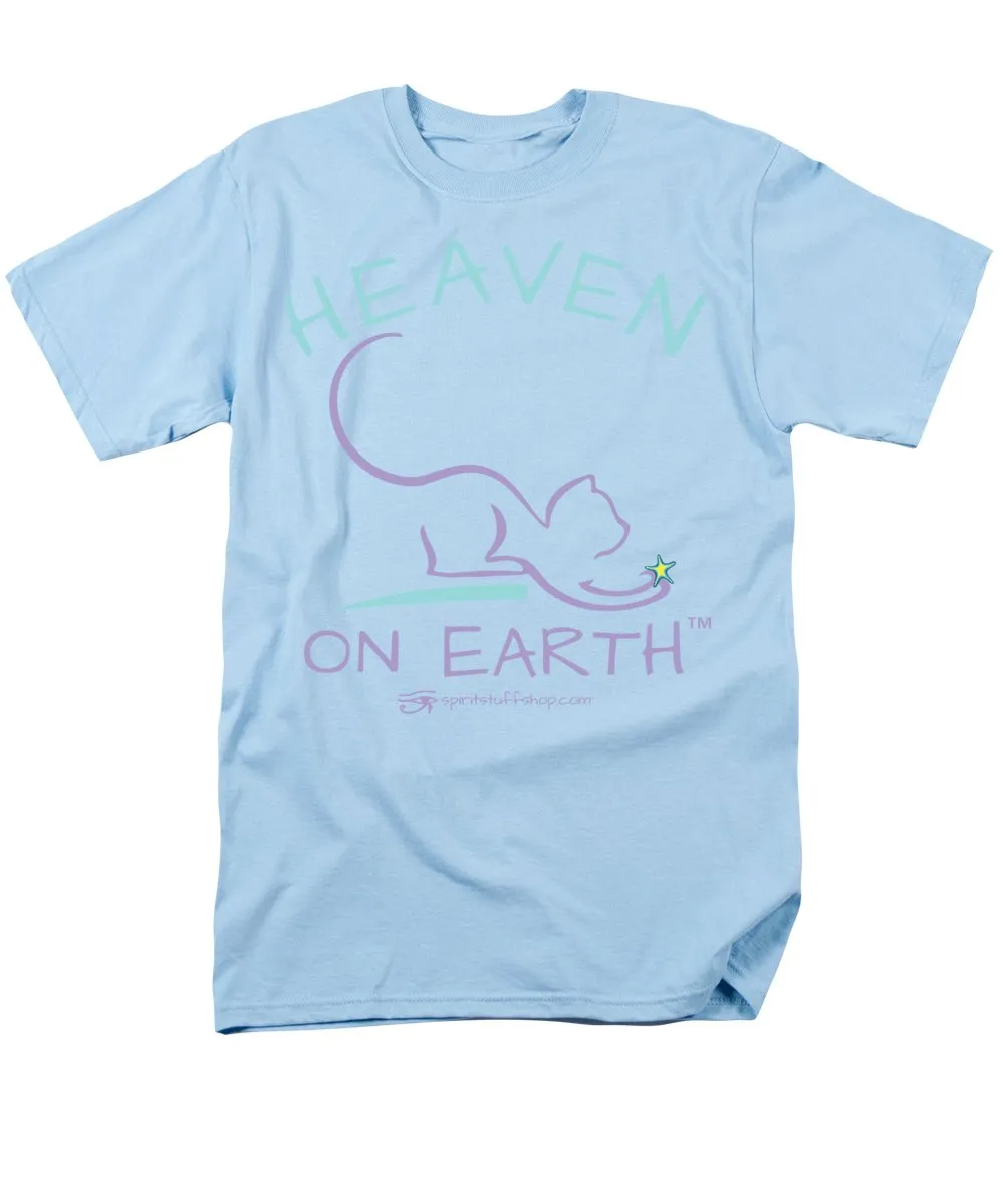 Cat/kitty Heaven On Earth - Men's T-Shirt  (Regular Fit)