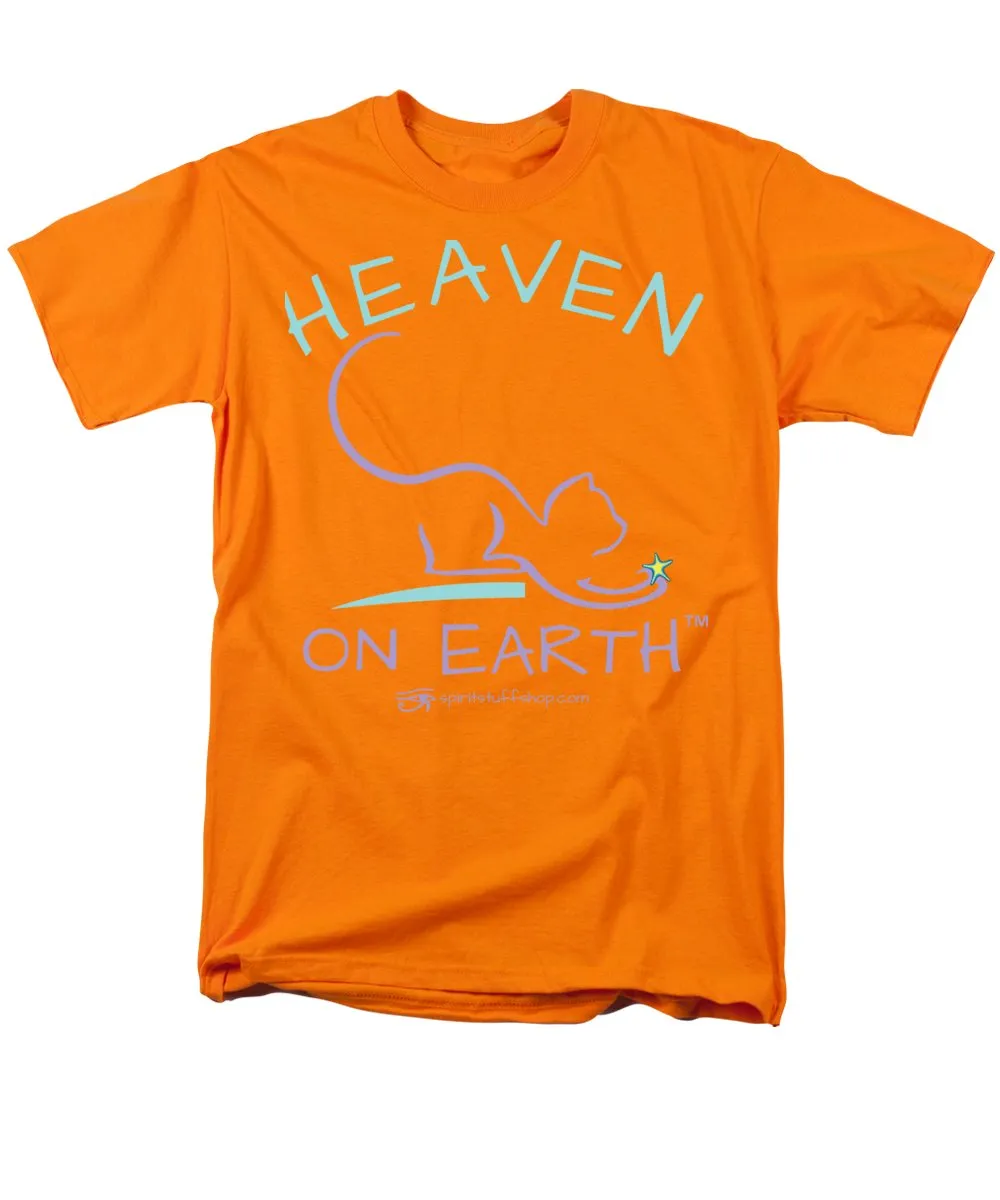 Cat/kitty Heaven On Earth - Men's T-Shirt  (Regular Fit)