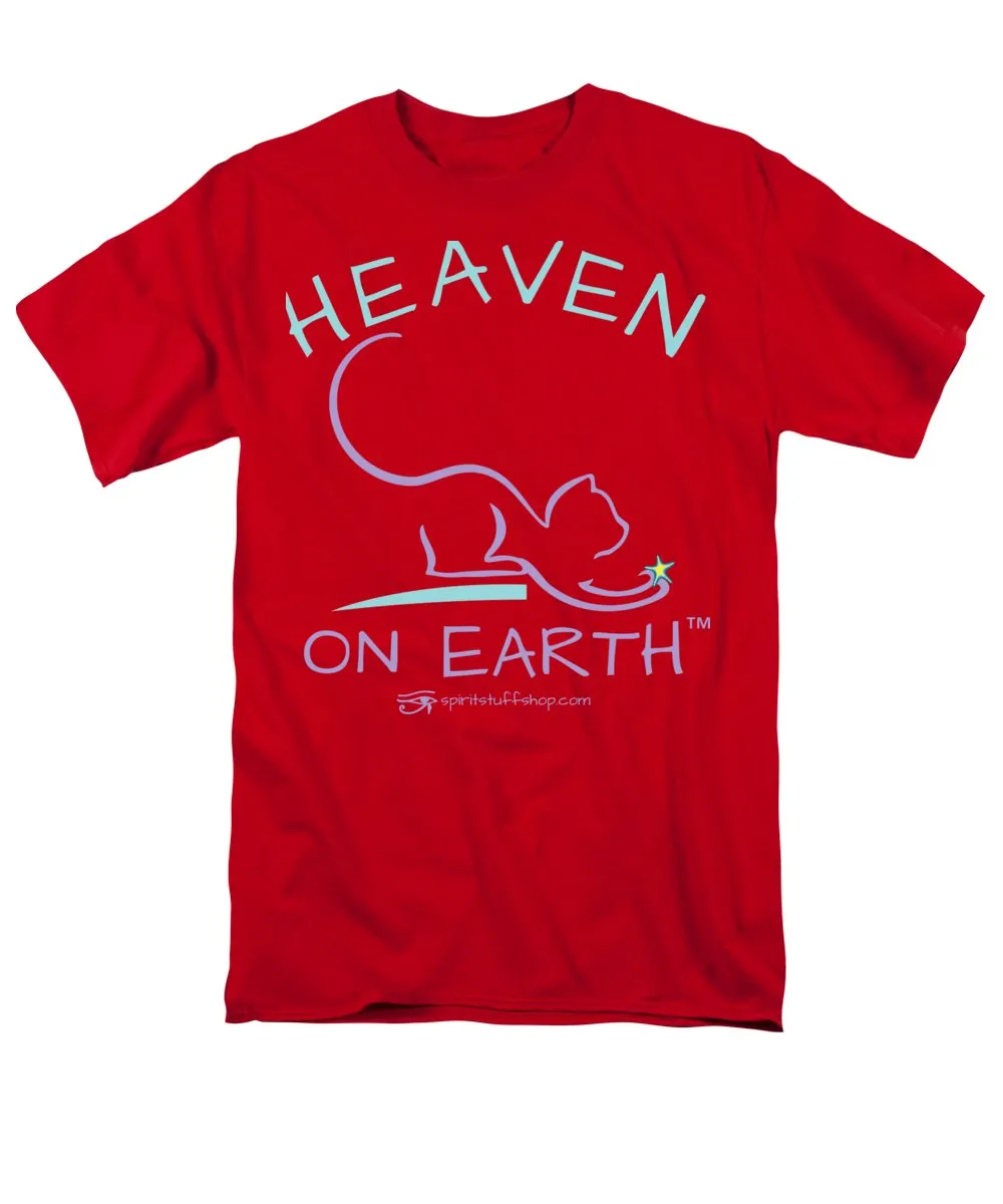 Cat/kitty Heaven On Earth - Men's T-Shirt  (Regular Fit)