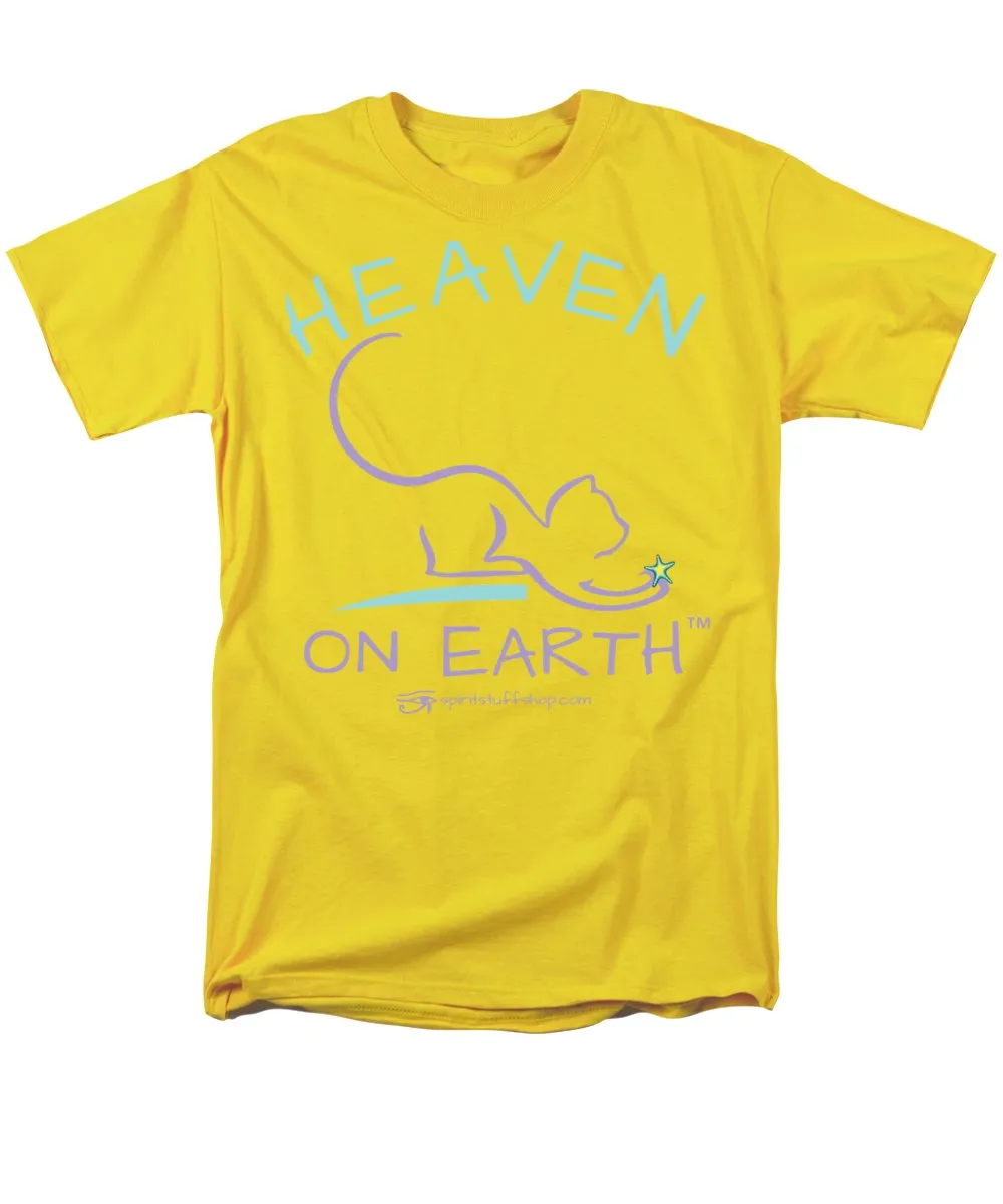 Cat/kitty Heaven On Earth - Men's T-Shirt  (Regular Fit)
