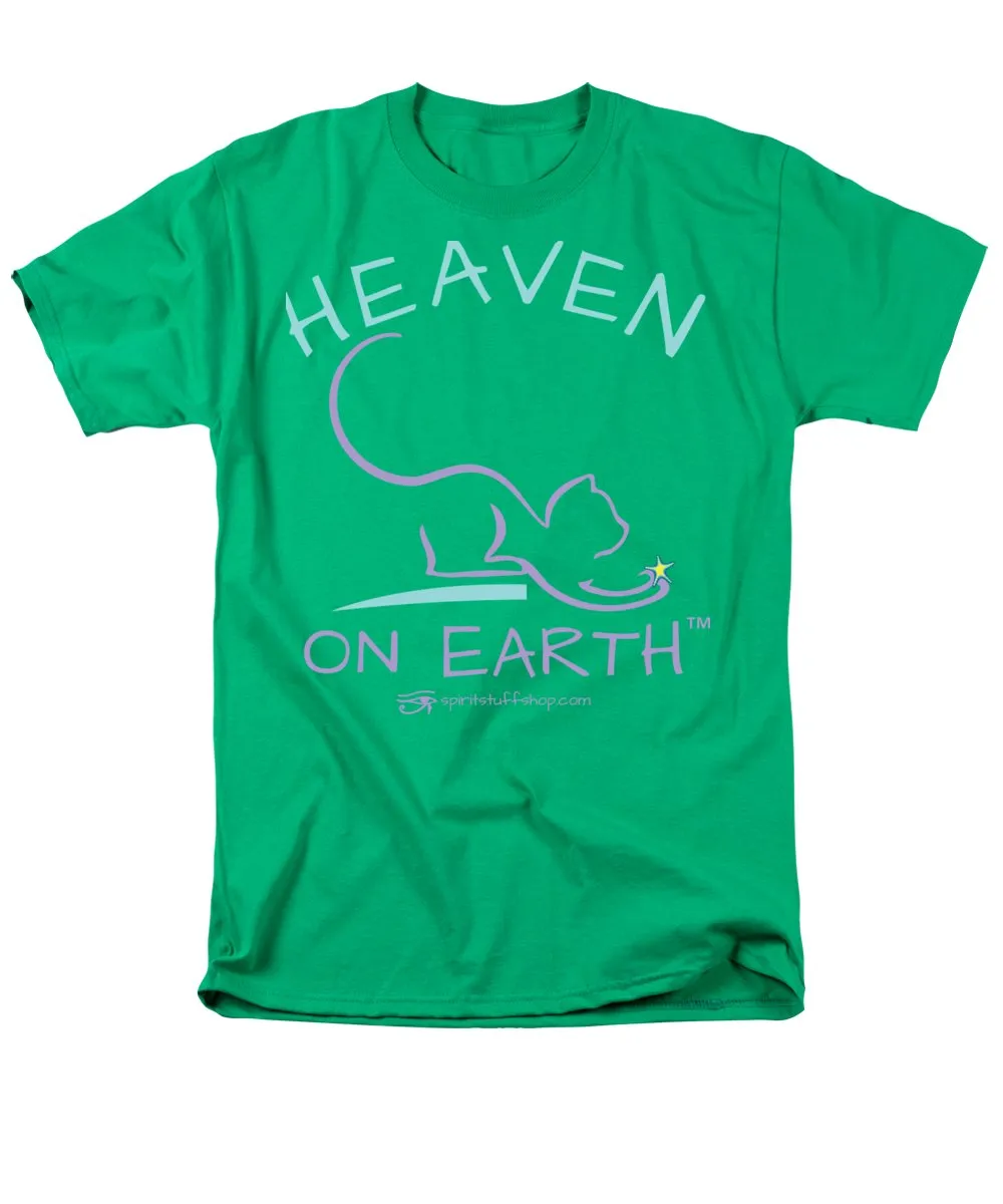 Cat/kitty Heaven On Earth - Men's T-Shirt  (Regular Fit)