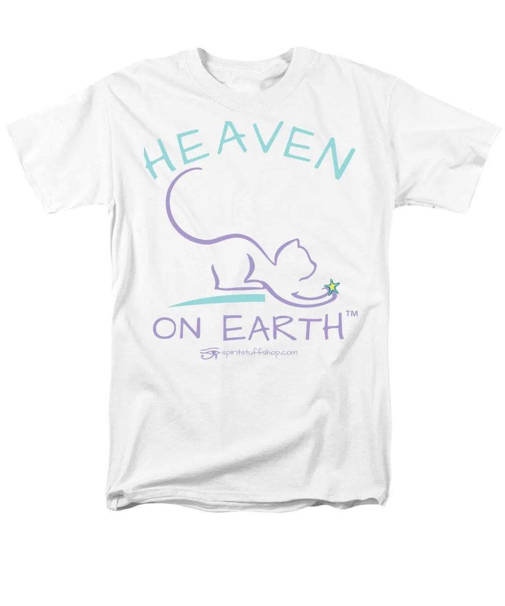 Cat/kitty Heaven On Earth - Men's T-Shirt  (Regular Fit)