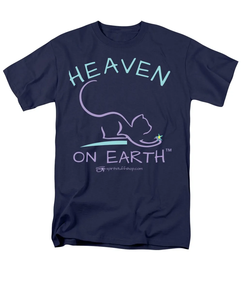 Cat/kitty Heaven On Earth - Men's T-Shirt  (Regular Fit)