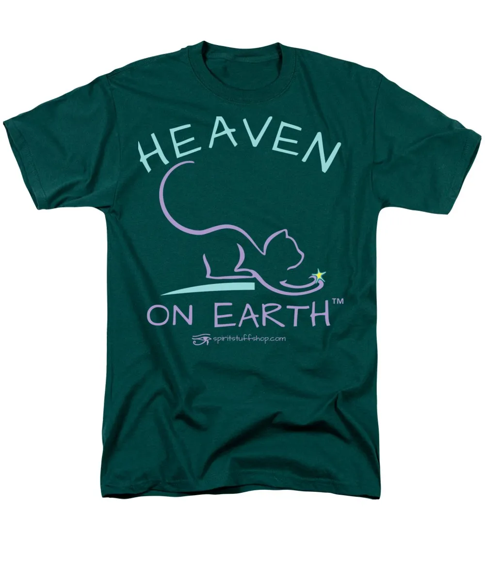 Cat/kitty Heaven On Earth - Men's T-Shirt  (Regular Fit)