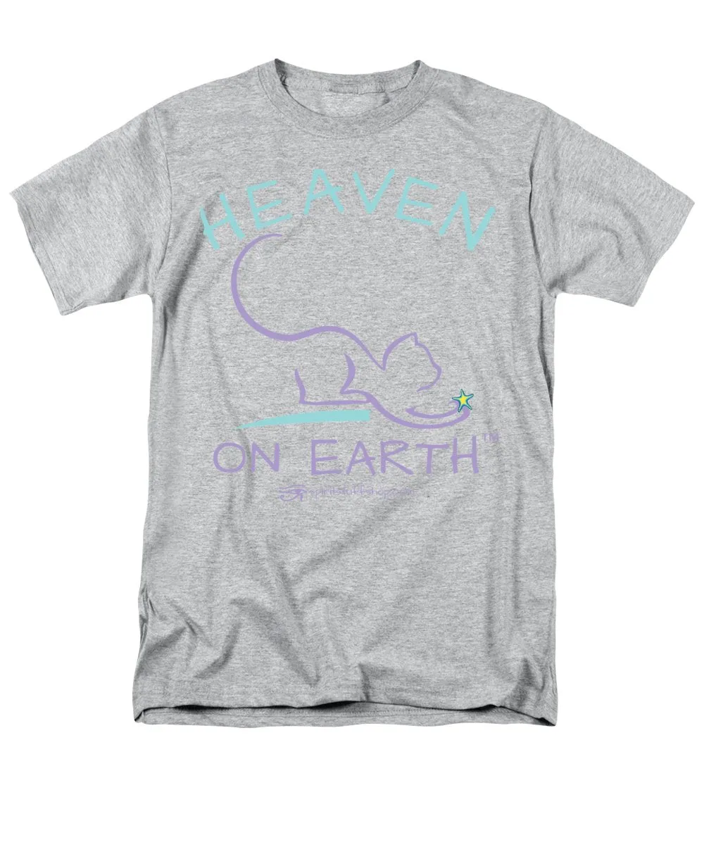 Cat/kitty Heaven On Earth - Men's T-Shirt  (Regular Fit)