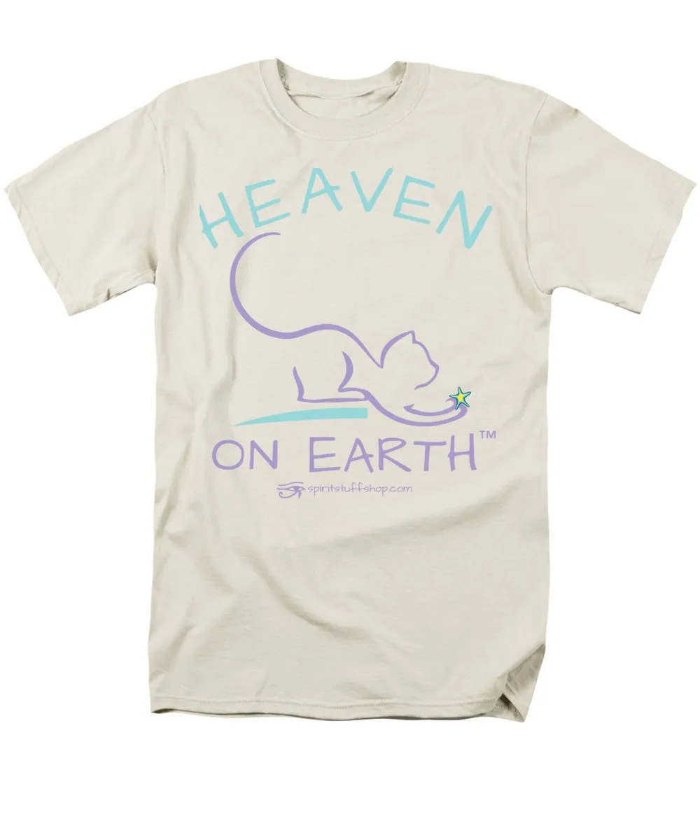 Cat/kitty Heaven On Earth - Men's T-Shirt  (Regular Fit)