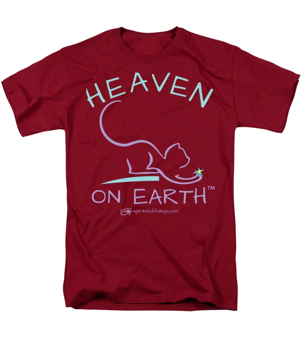 Cat/kitty Heaven On Earth - Men's T-Shirt  (Regular Fit)