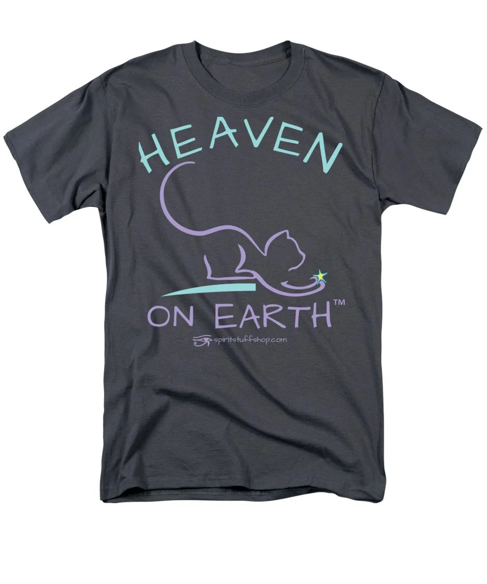 Cat/kitty Heaven On Earth - Men's T-Shirt  (Regular Fit)