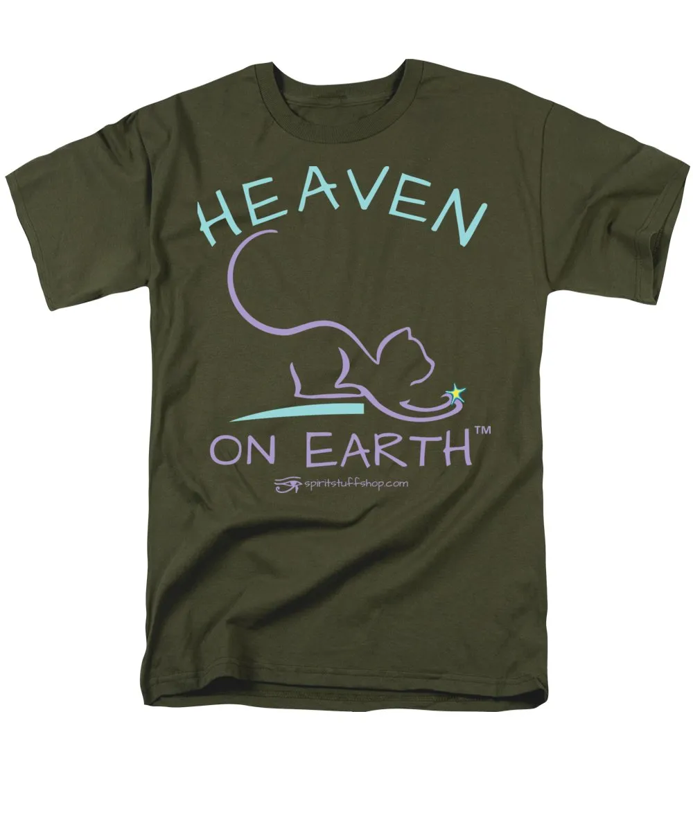 Cat/kitty Heaven On Earth - Men's T-Shirt  (Regular Fit)