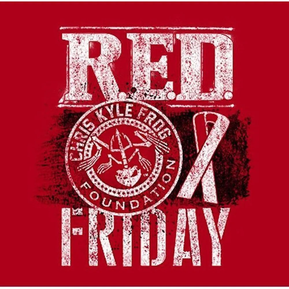 Chris Kyle Frog Foundation Red Friday American Sniper T-Shirt