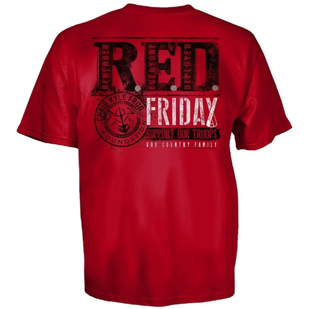 Chris Kyle Frog Foundation Red Friday American Sniper T-Shirt