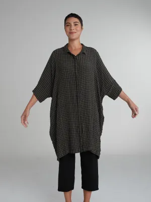Clay Kimono Shirt Dress