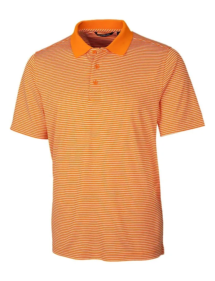 Cutter & Buck Men's Forge Tonal Stripe Stretch Polo
