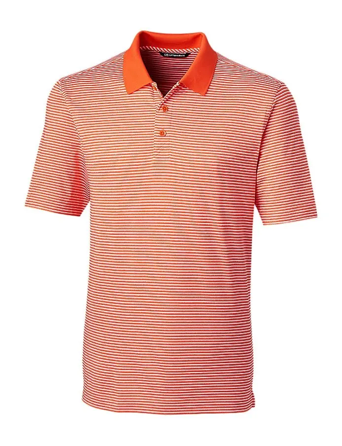 Cutter & Buck Men's Forge Tonal Stripe Stretch Polo