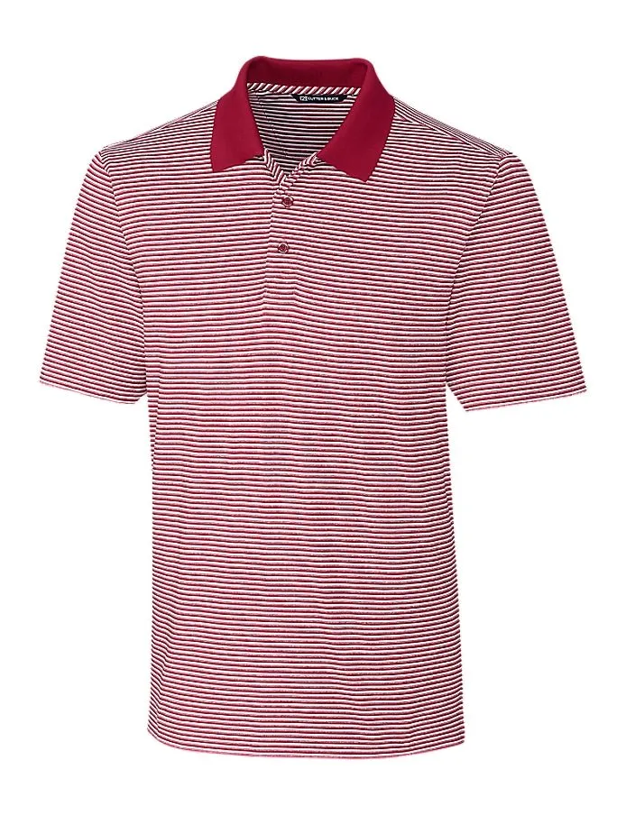 Cutter & Buck Men's Forge Tonal Stripe Stretch Polo
