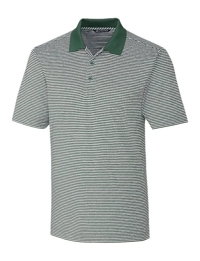 Cutter & Buck Men's Forge Tonal Stripe Stretch Polo