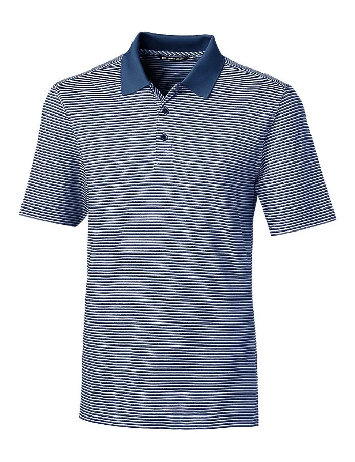 Cutter & Buck Men's Forge Tonal Stripe Stretch Polo