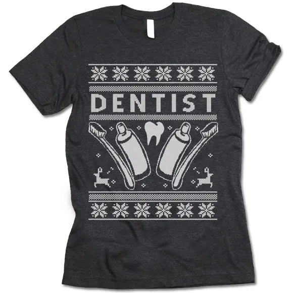 Dentist Christmas T Shirt