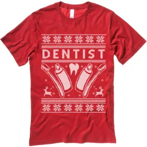Dentist Christmas T Shirt