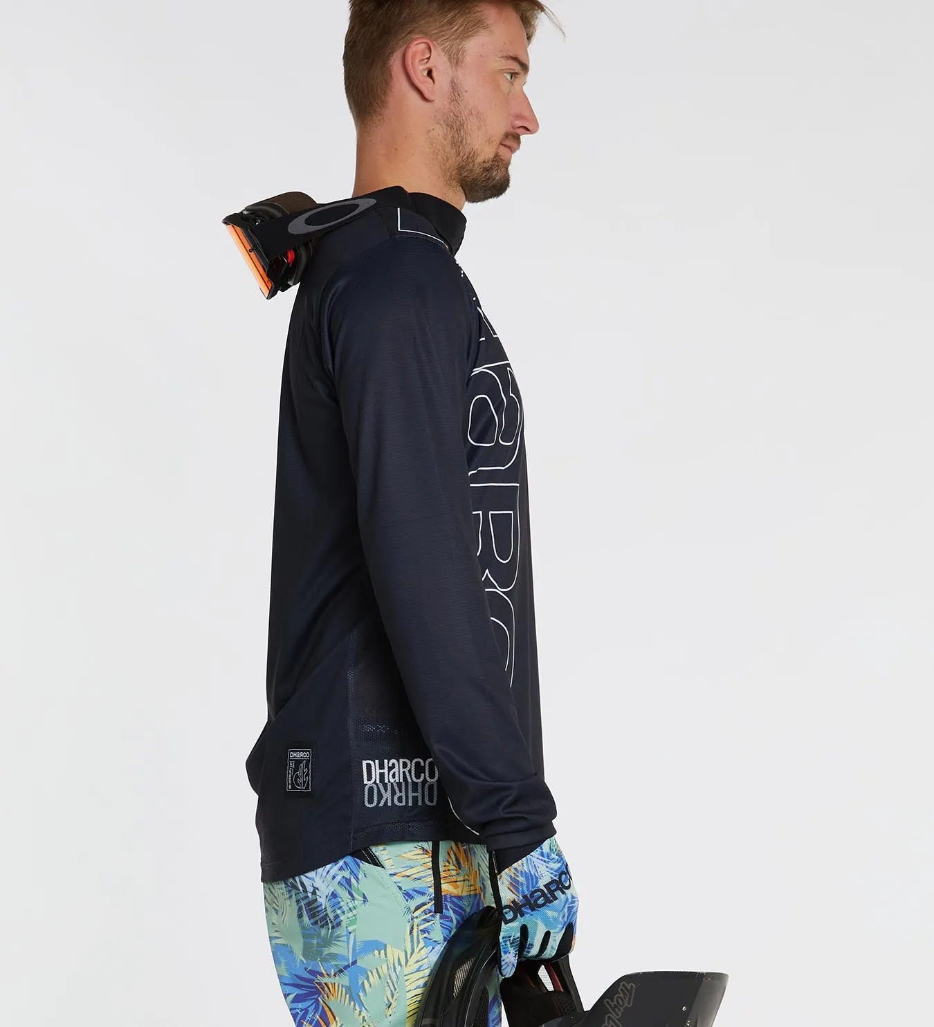 DHaRCO Mens Long Sleeve Gravity Jersey - Shadow