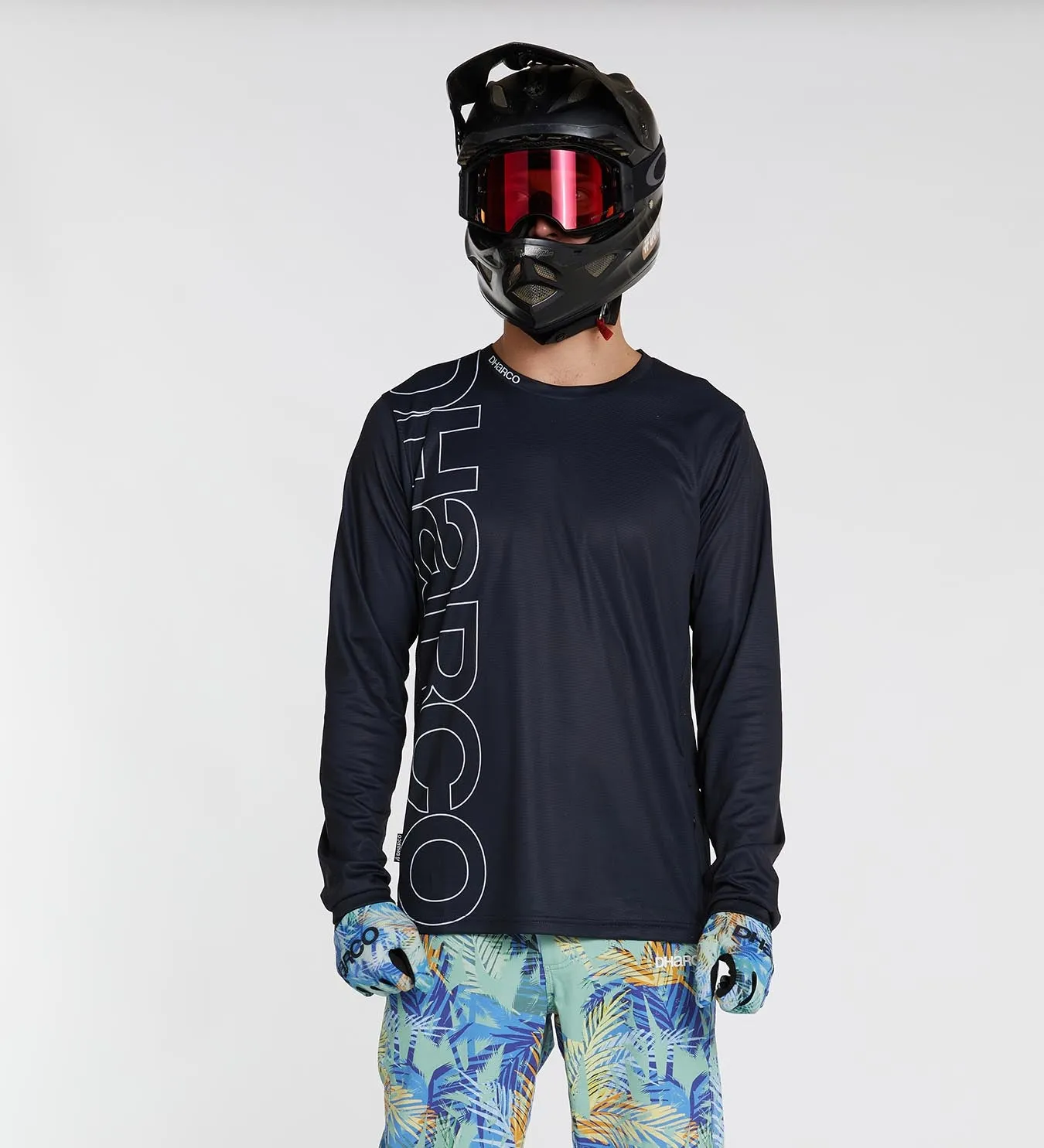 DHaRCO Mens Long Sleeve Gravity Jersey - Shadow