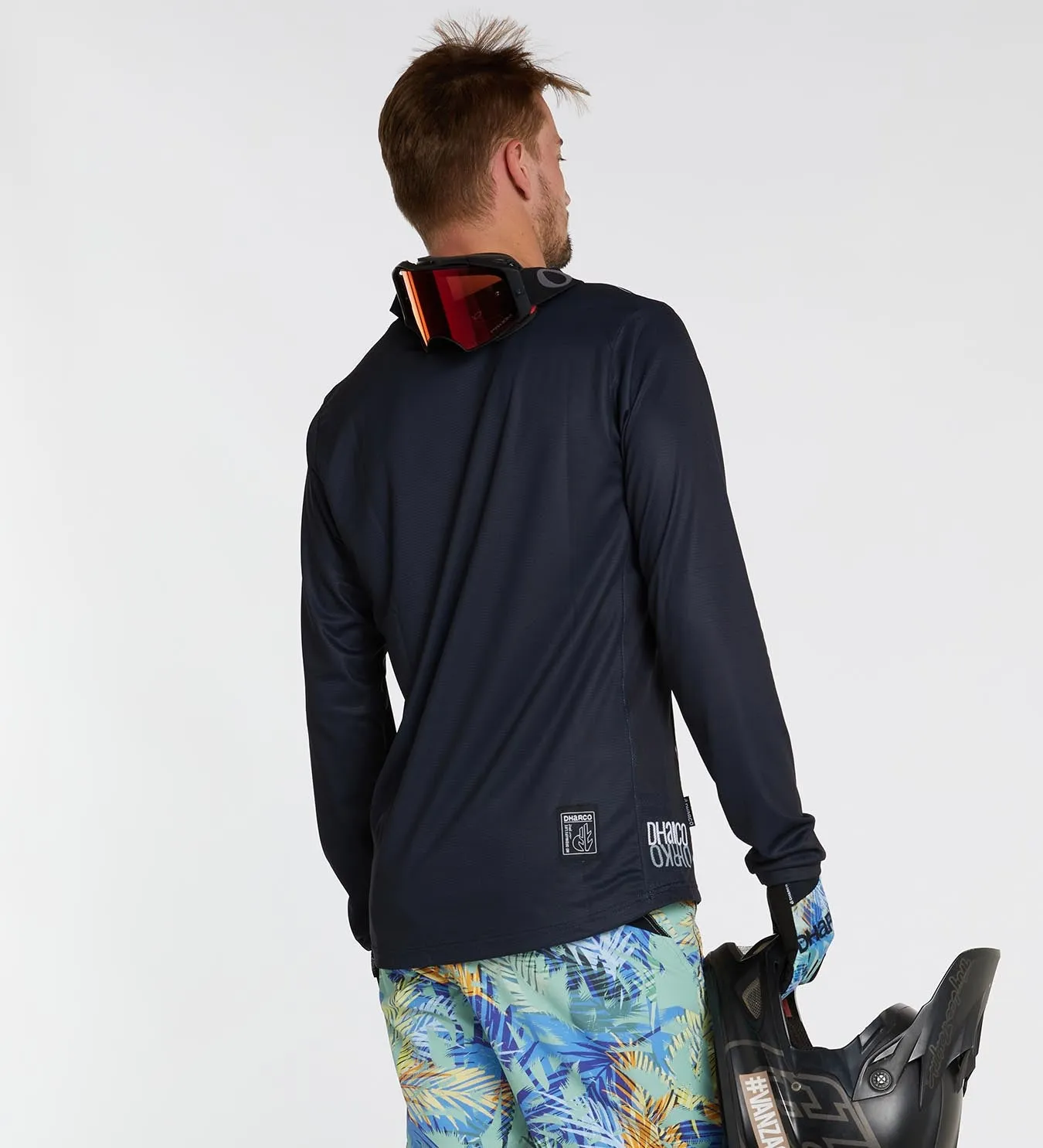 DHaRCO Mens Long Sleeve Gravity Jersey - Shadow