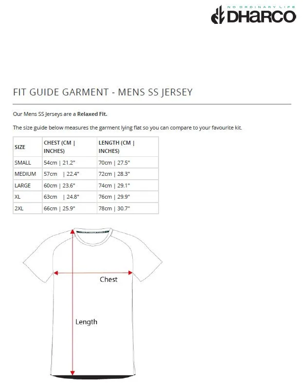 DHaRCO Mens SS Jersey - Fort Bill