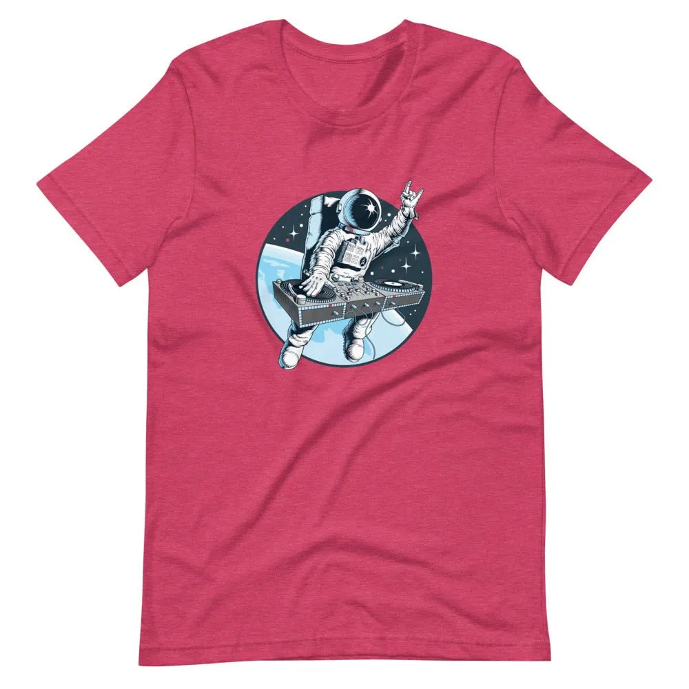 Disco Astronaut Short-Sleeve Unisex T-Shirt