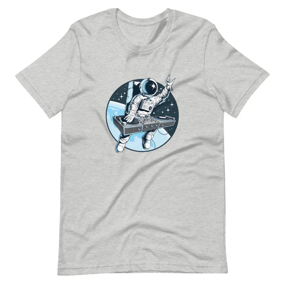 Disco Astronaut Short-Sleeve Unisex T-Shirt
