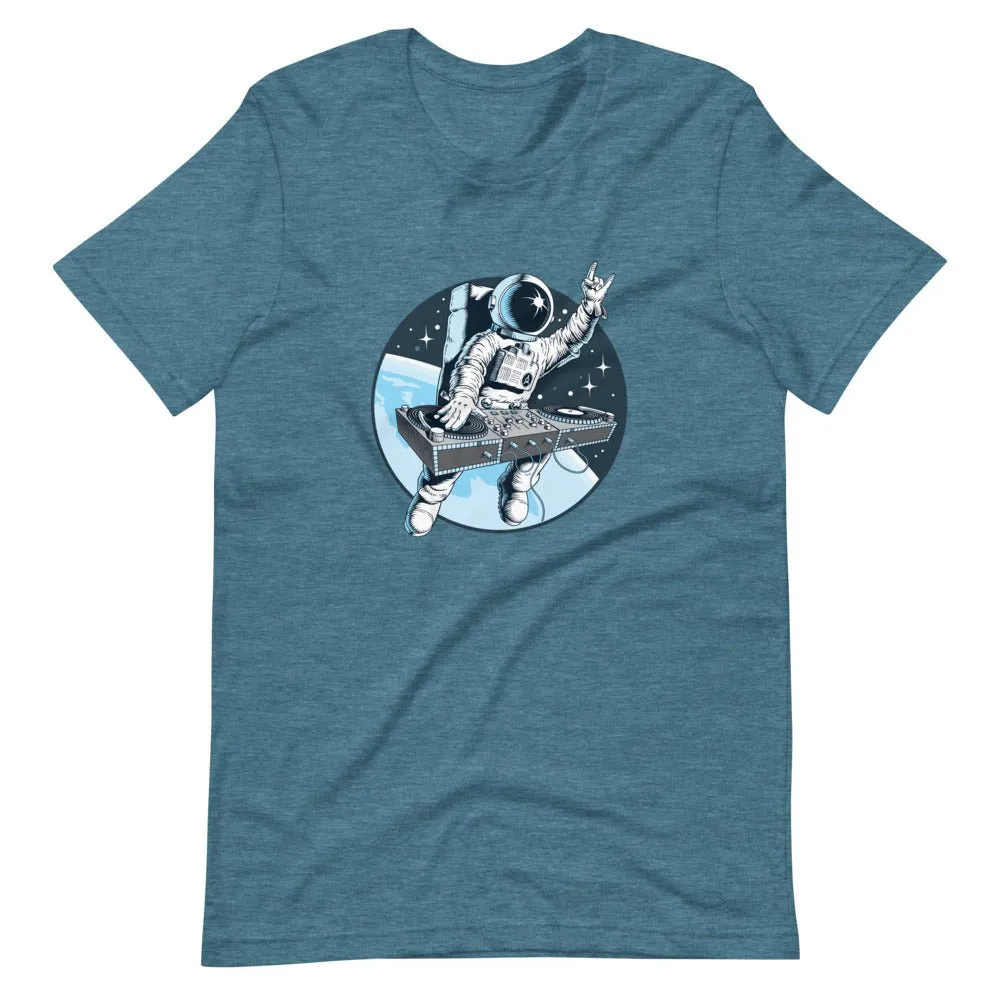 Disco Astronaut Short-Sleeve Unisex T-Shirt