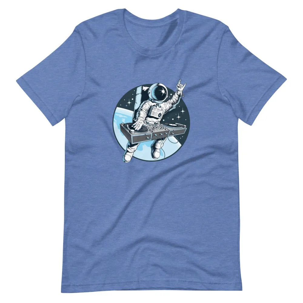 Disco Astronaut Short-Sleeve Unisex T-Shirt
