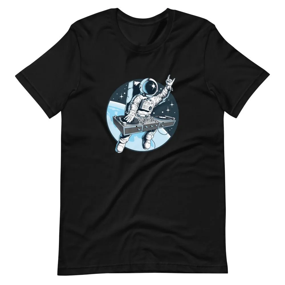 Disco Astronaut Short-Sleeve Unisex T-Shirt