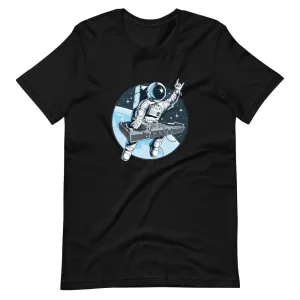 Disco Astronaut Short-Sleeve Unisex T-Shirt
