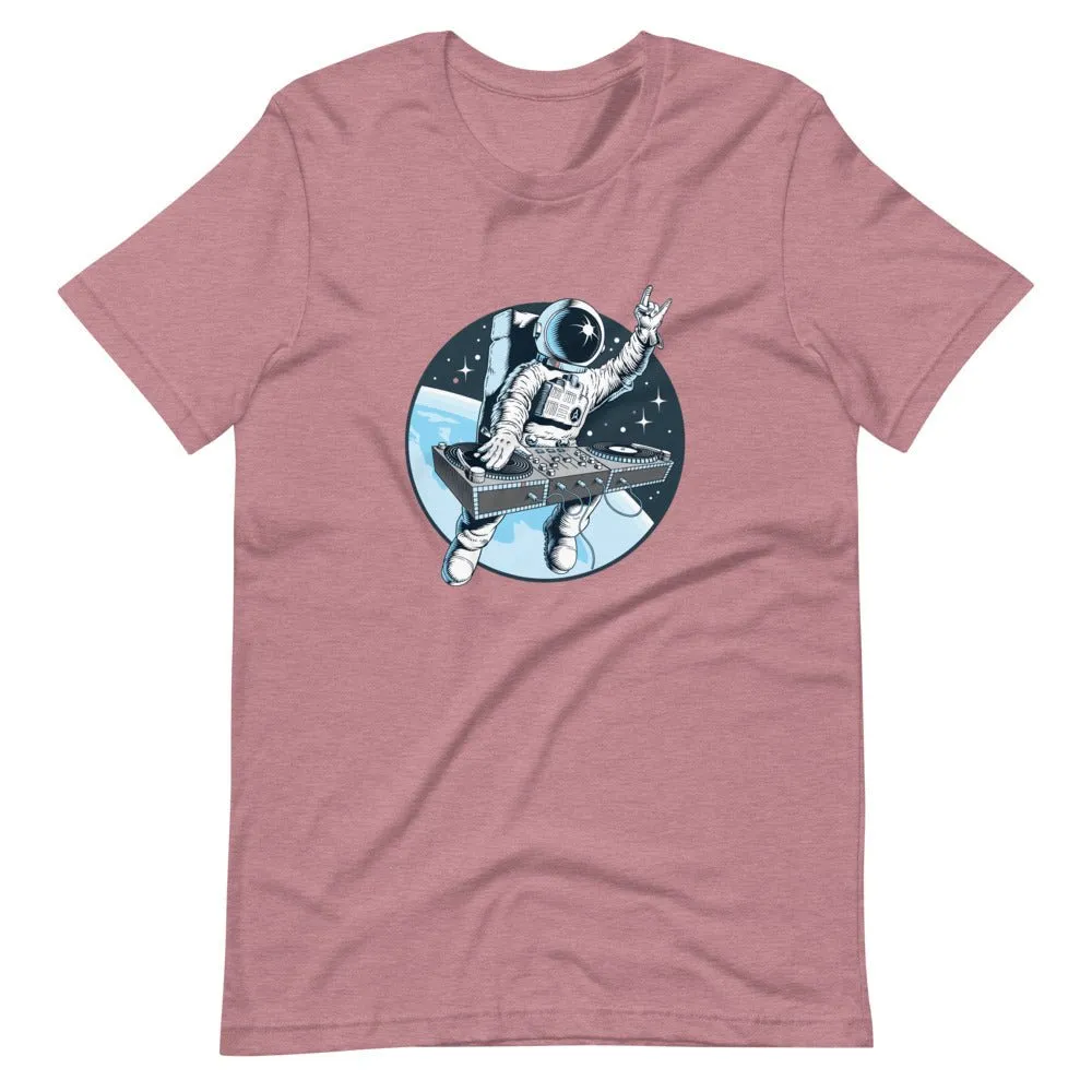 Disco Astronaut Short-Sleeve Unisex T-Shirt