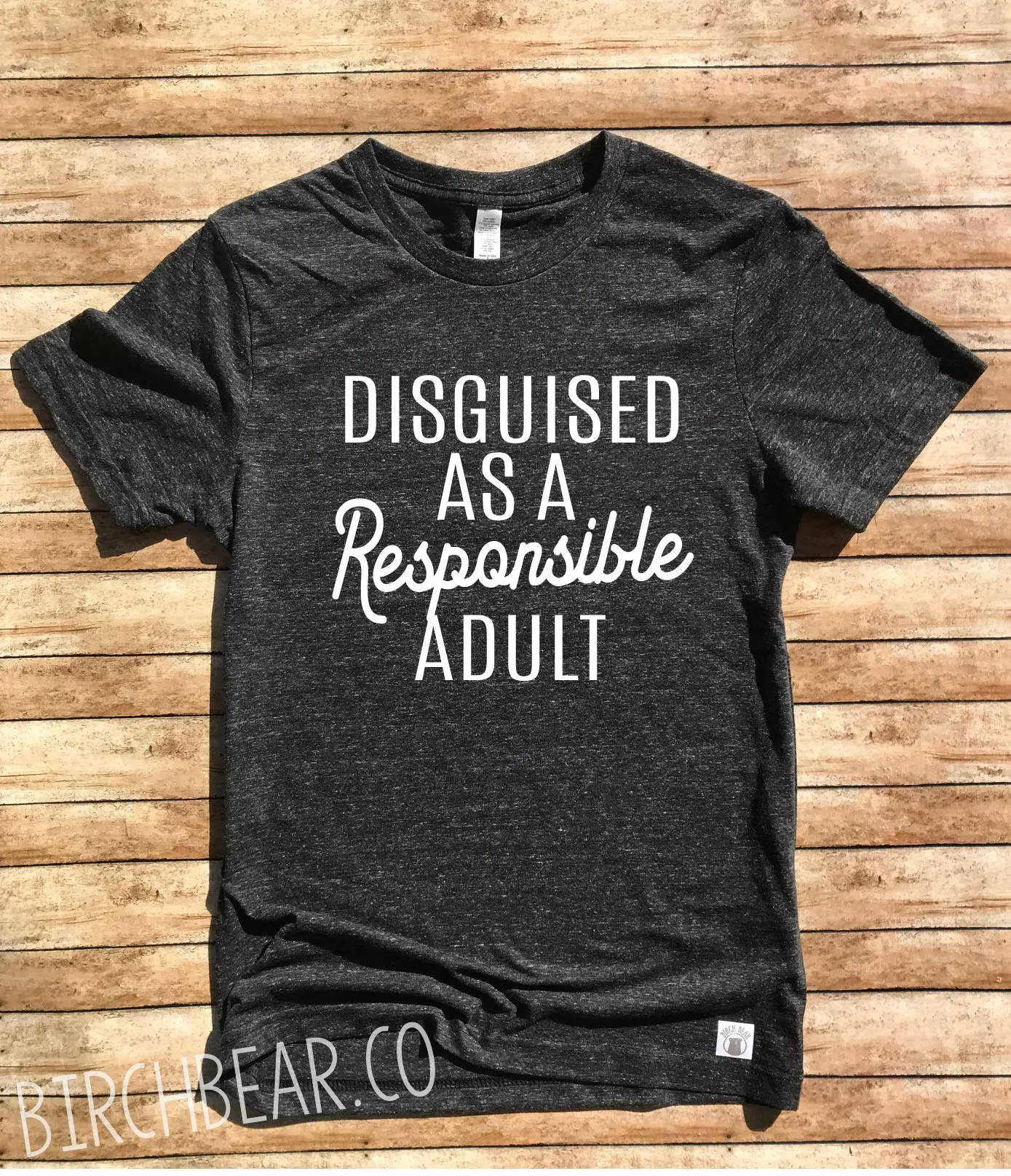 Disguised As A Responsible Adult | Unisex Triblend