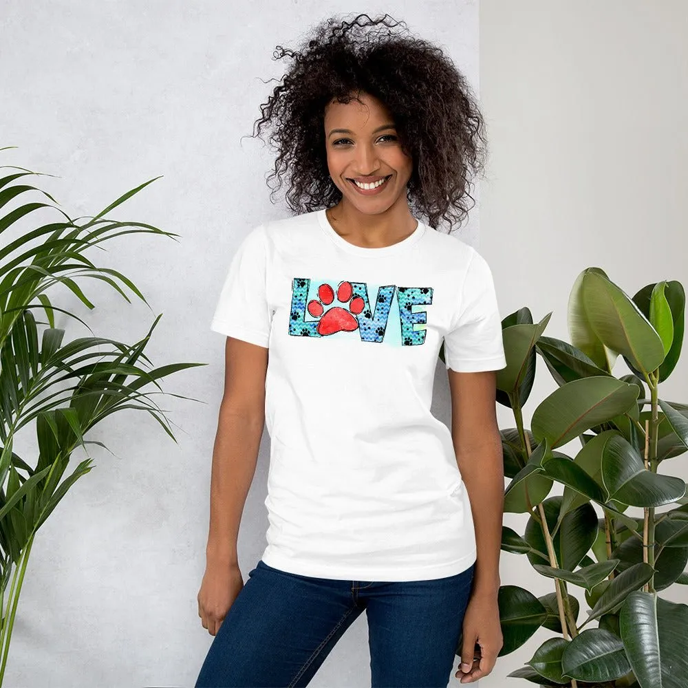 Dog Mom Love T-Shirt