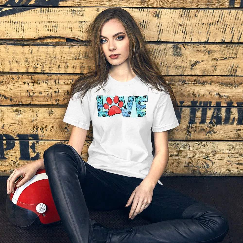 Dog Mom Love T-Shirt