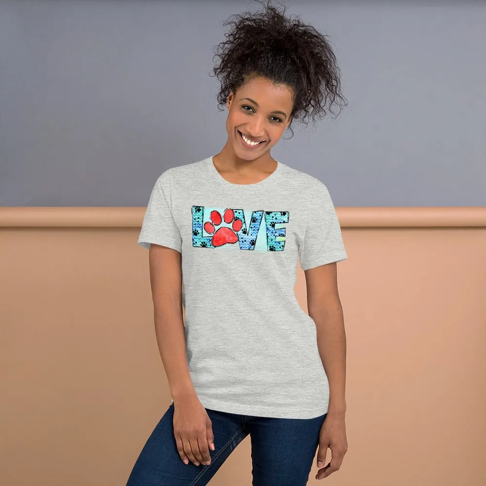 Dog Mom Love T-Shirt