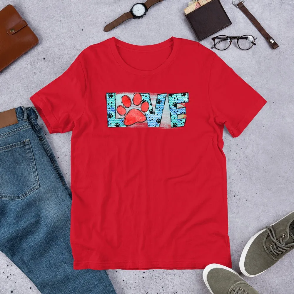 Dog Mom Love T-Shirt