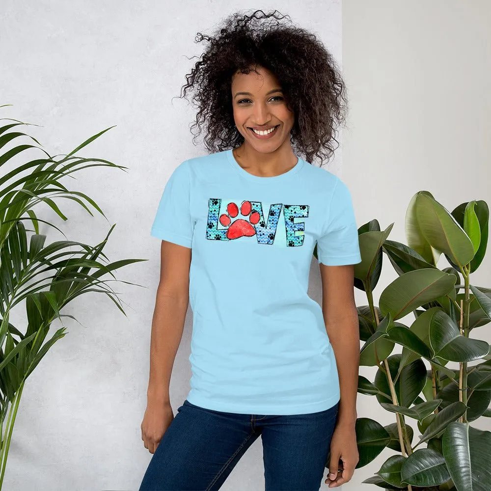 Dog Mom Love T-Shirt