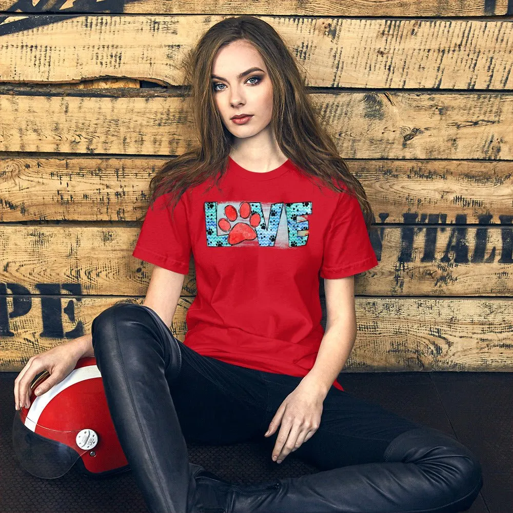 Dog Mom Love T-Shirt